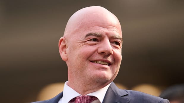 Gianni Infantino sonriendo